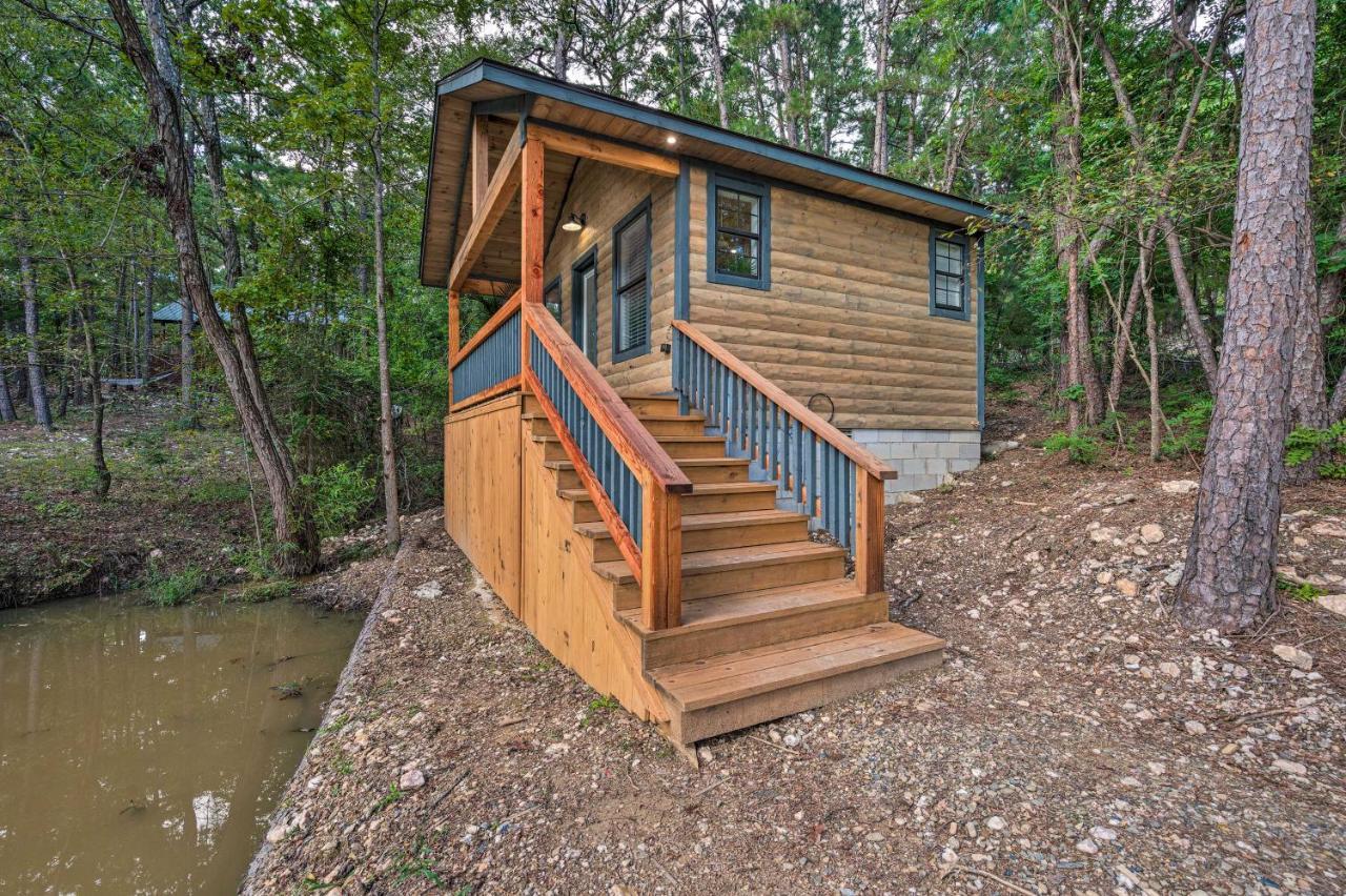 Romantic Broken Bow Cabin With Jacuzzi And Fire Pit! Exterior foto
